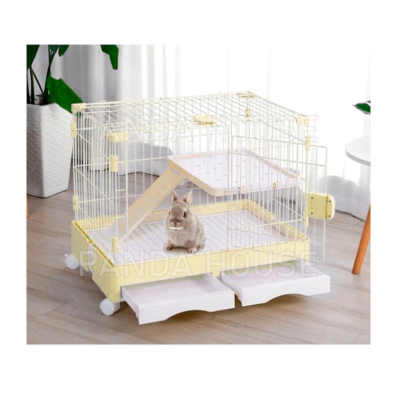 SM - JAULA PARA CONEJOS BEIGE