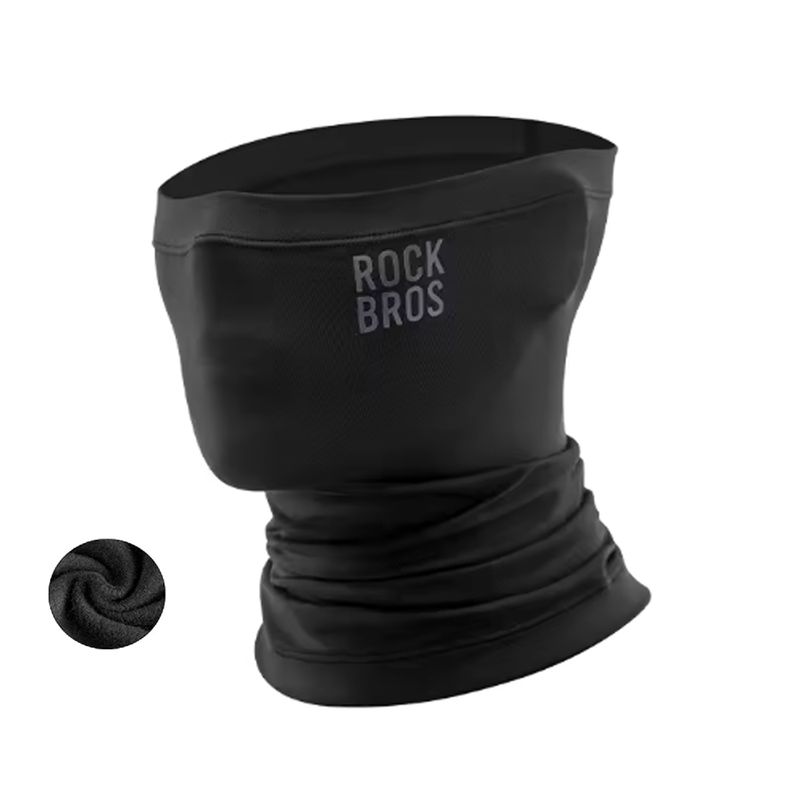 ROCKBROS - BANDANA PASAMONTAÑA OTOÑO INVIERNO CALENTADOR NEGRO M3