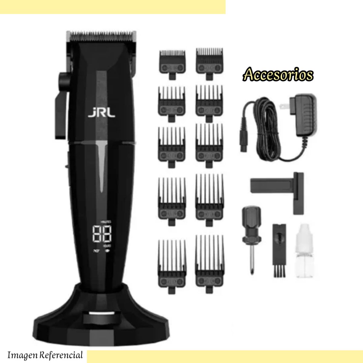 GENERICO - Maquina JRL Onyx FreshFade Negro FF2020C-B