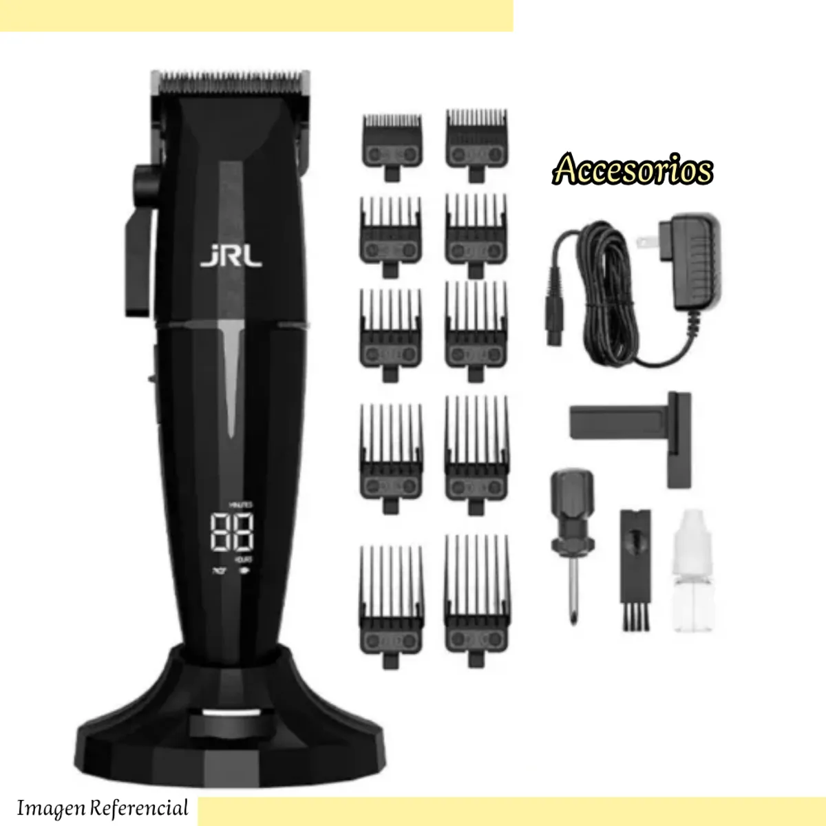 GENERICO - Maquina JRL Onyx FreshFade Negro FF2020C-B