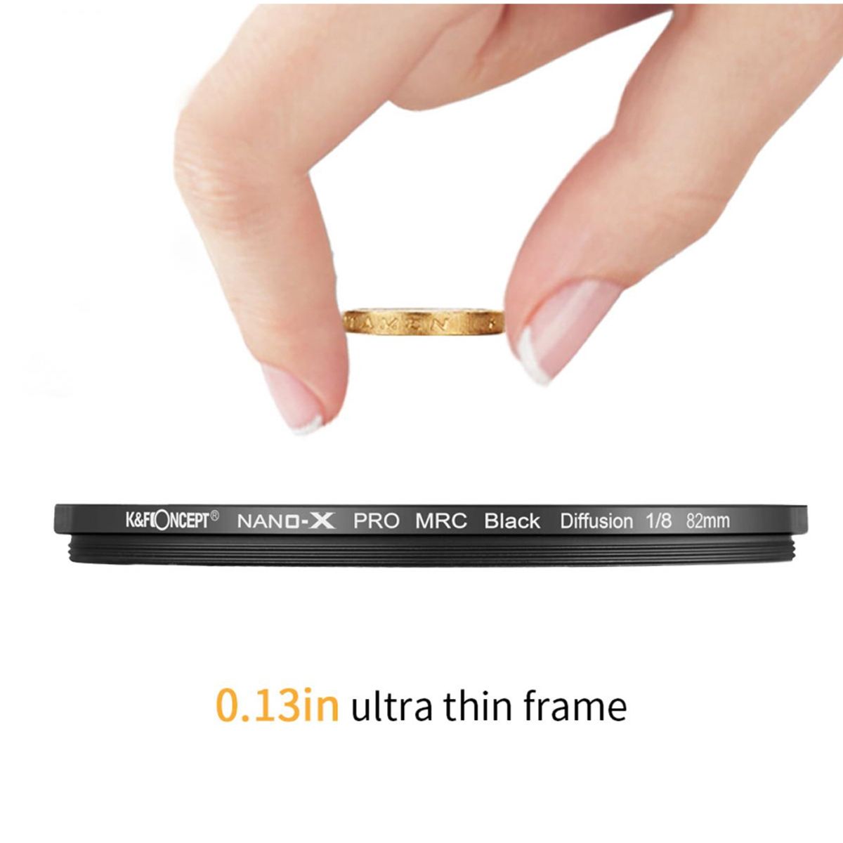 K&F CONCEPT - Filtro K&F Concept Black Diffusion 18 77mm KF011532