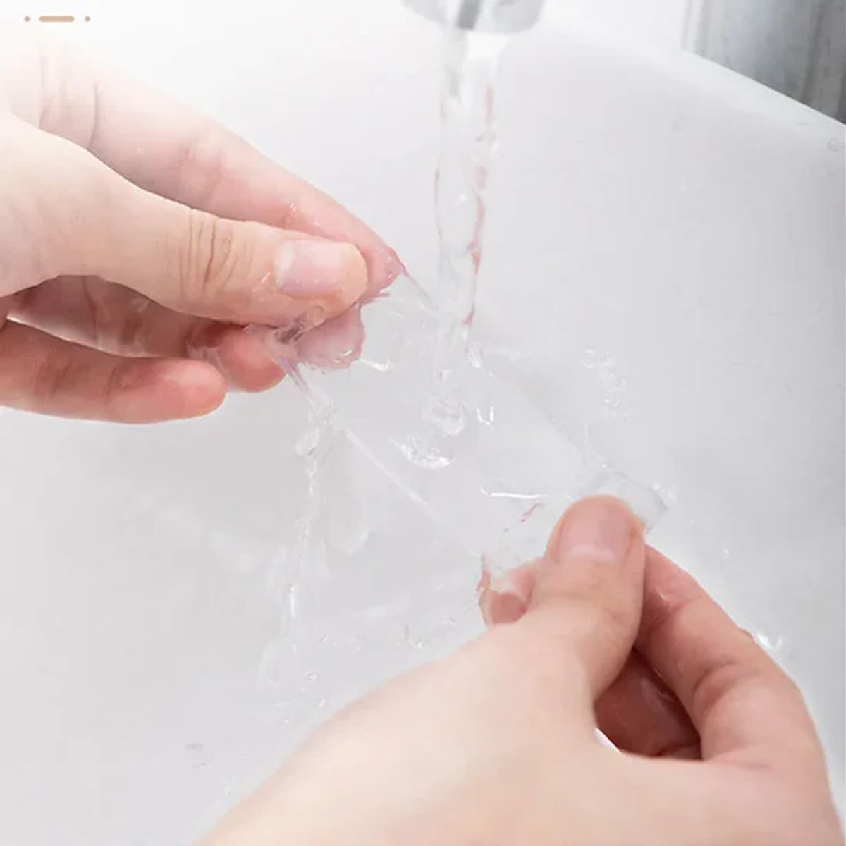 GENERICO - Cinta adhesiva transparente de doble cara adhesivo fuerte10mm x 1 metro