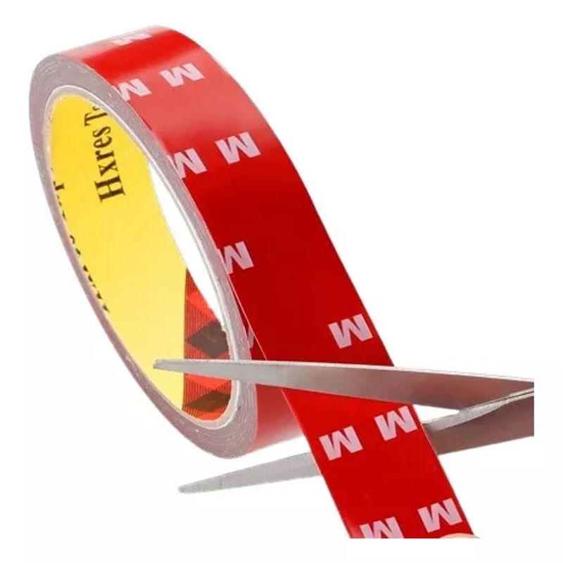 GENERICO - Cinta Doble Contacto 3m X 10mm X 08mm Gris