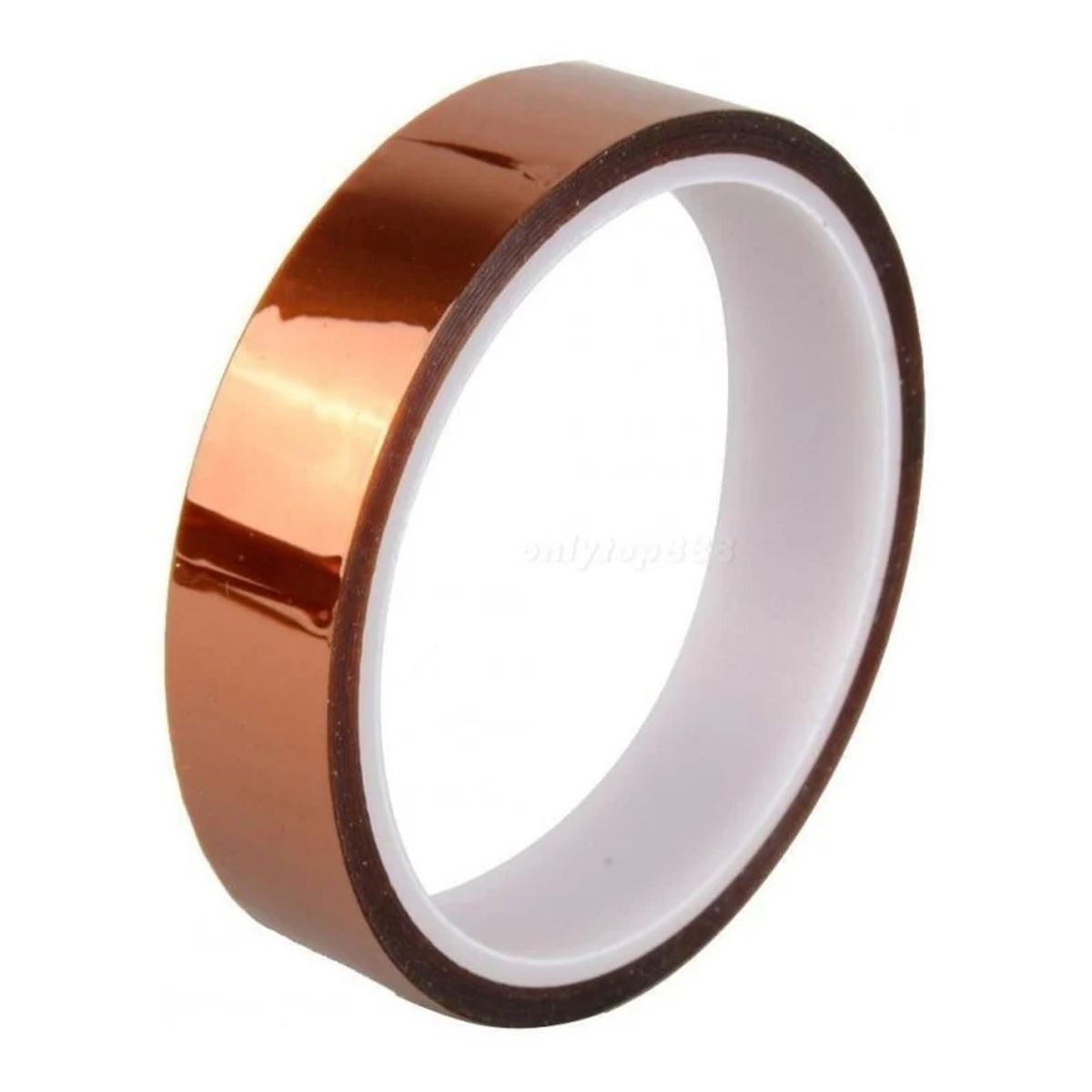 GENERICO - Cinta Térmica Adhesiva Kapton Soporte Alta Temperatura 15mm x 30 mts - KAP15MM