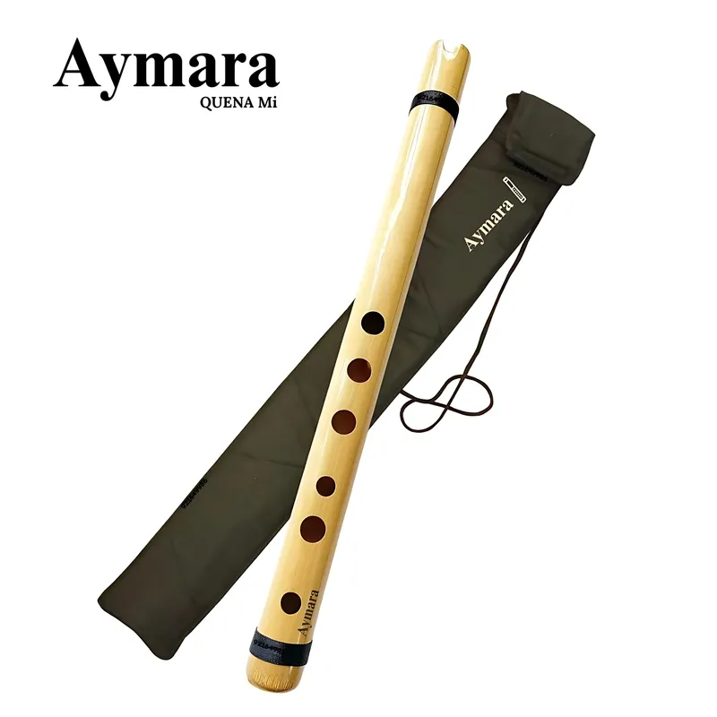 GENERICO - Quena ORIGINAL AYMARA Mi m 4.40 & Funda