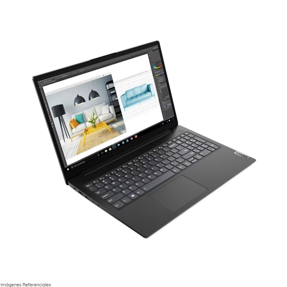 LENOVO - Laptop Lenovo V15 G2 IJL Intel Celeron N4500 8GB RAM 256GB SSD 15.6"  FHD - 82QY00SALM