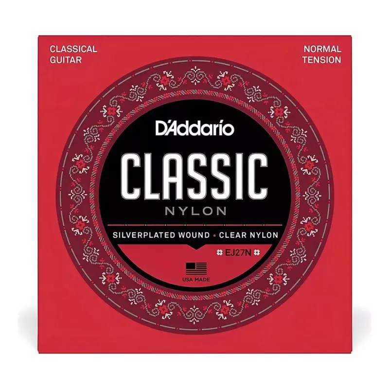 D ADDARIO - SET cuerdas para guitarra nylon Daddario ORIGINAL EJ27N