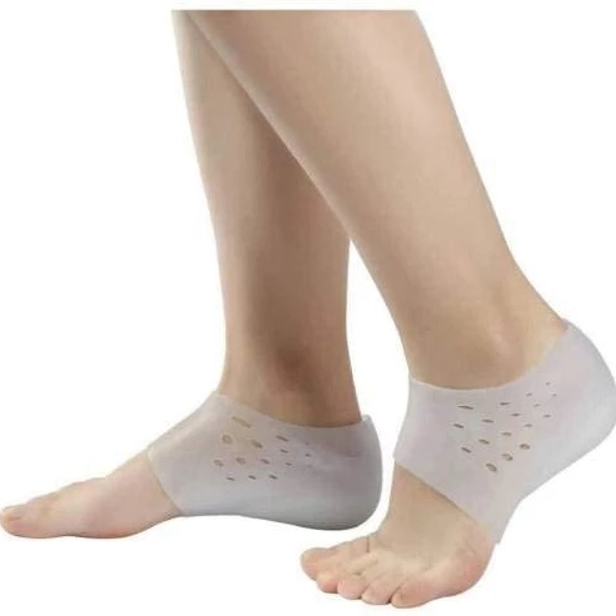 GENERICO - Talonera  Invisible De Silicona Espolón  Aumenta Estatura 3.5 cm