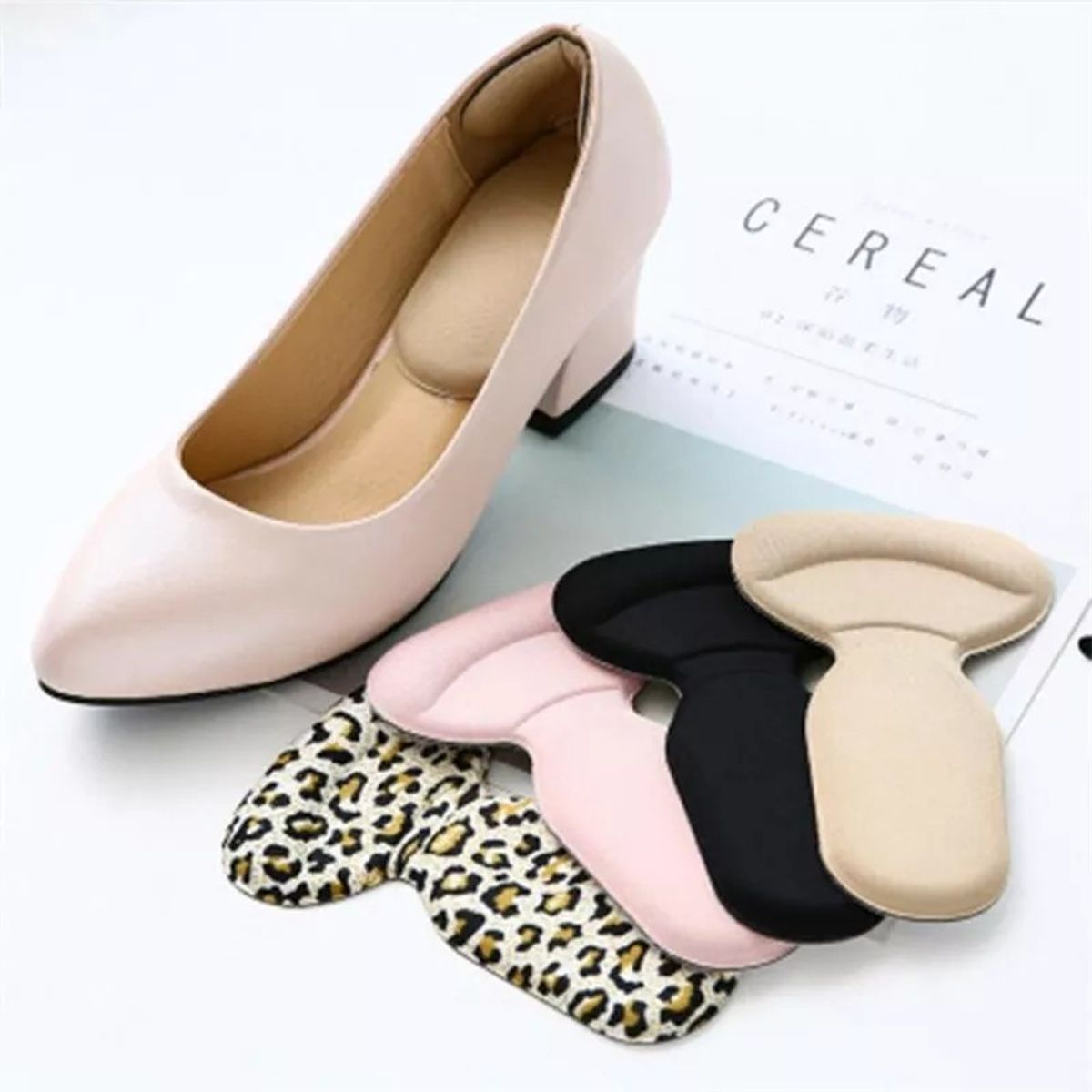 GENERICO - Plantilla Almohadilla Talonera Ajustadora para zapatos grandes Unisex