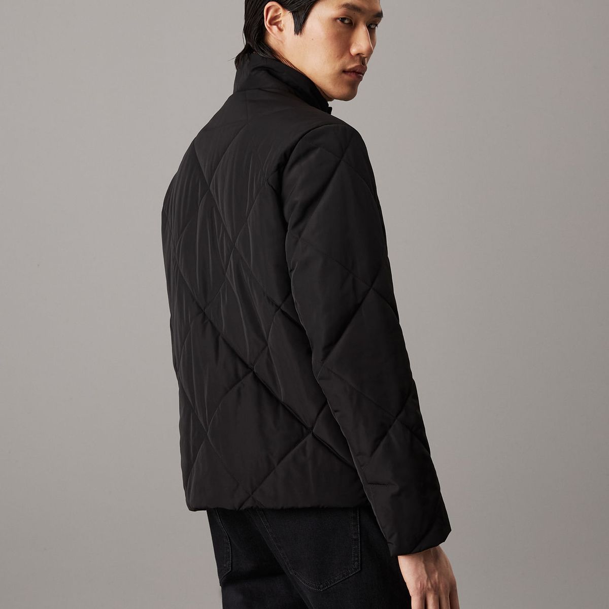 CALVIN KLEIN - CASACA DIAMOND QUILT BLOUSON