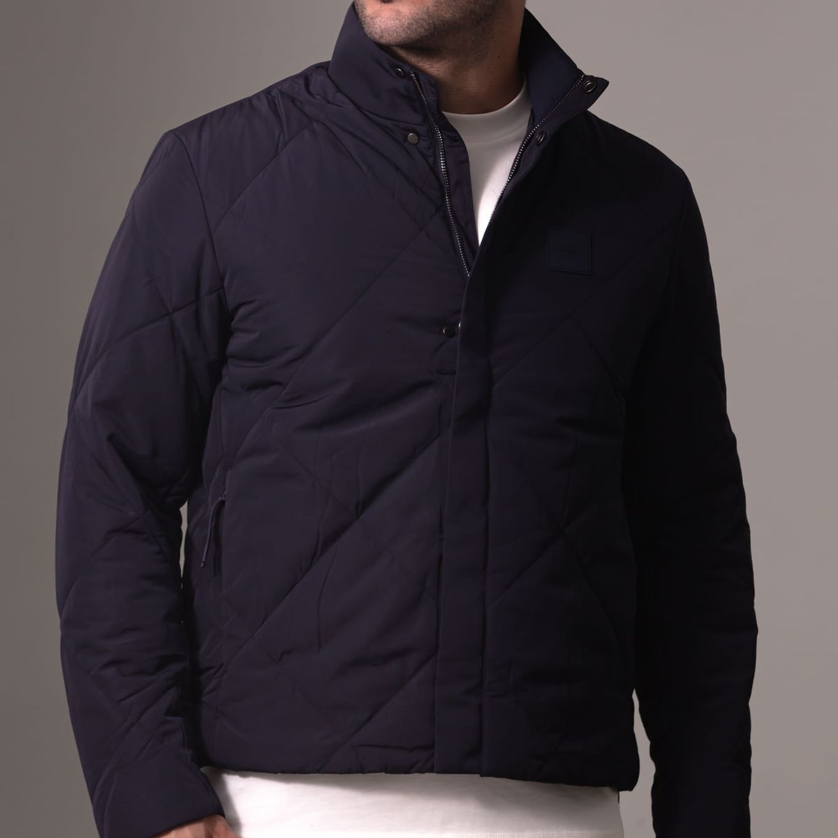 CALVIN KLEIN - CASACA DIAMOND QUILT BLOUSON