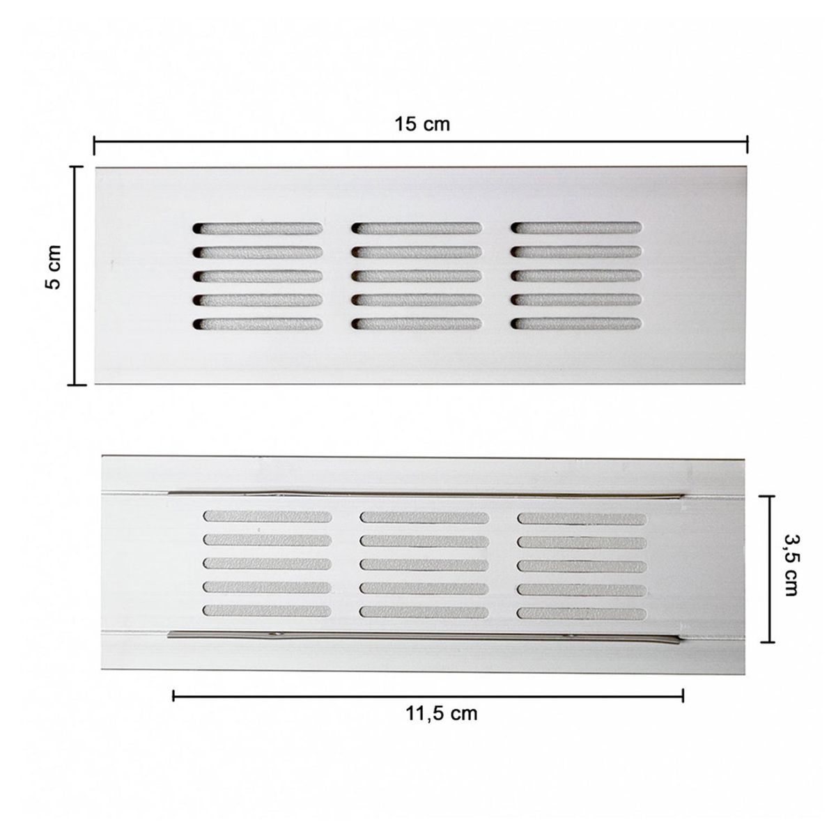MAS CASA MOBILIARIO Y ACCESORIOS - Rejilla de ventilación Más Casa Perú de 15 cm x 5 cm