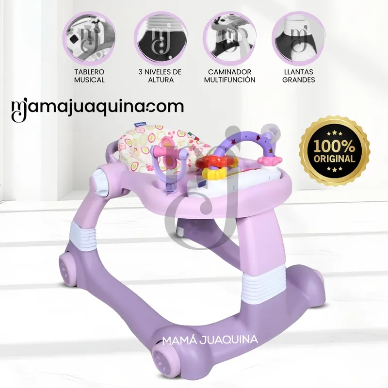 BABY - Andador Musical «BILON II» Edición Limitada Purple