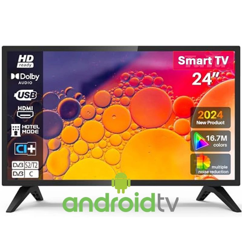 GENERICO - Televisor Led Innos 24 Pulgadas Smart Android TV S2401KU