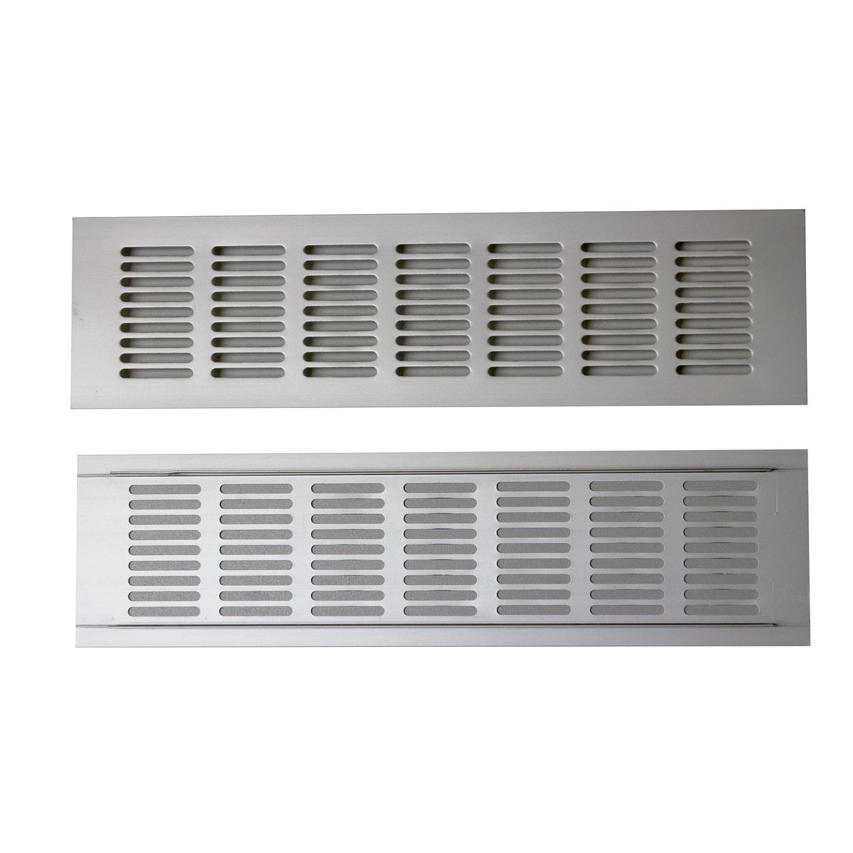 MAS CASA MOBILIARIO Y ACCESORIOS - Rejilla de ventilación de aluminio matte de 30 cm X 8 cm