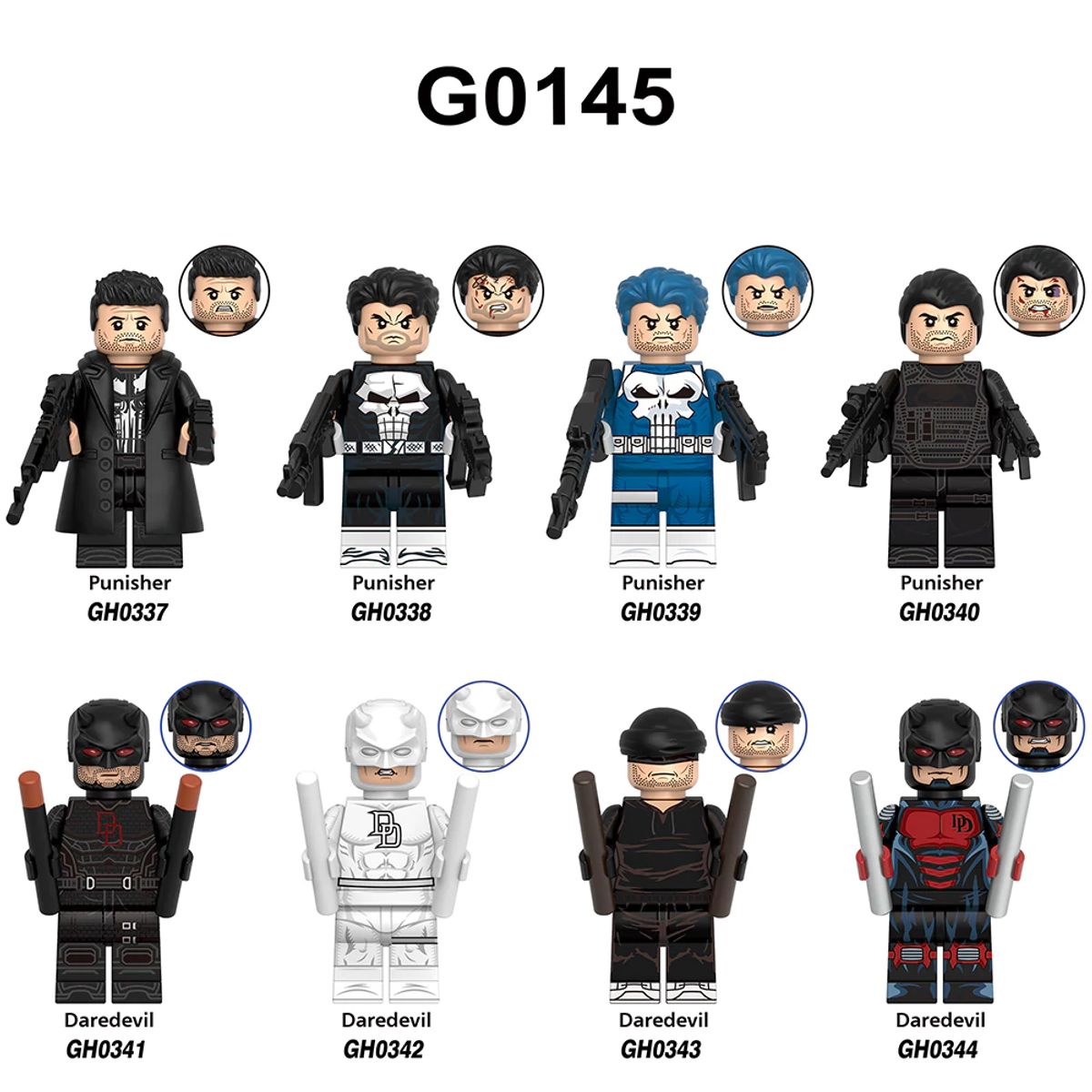 GENERICO - Minifiguras del juego de la película G 0145
