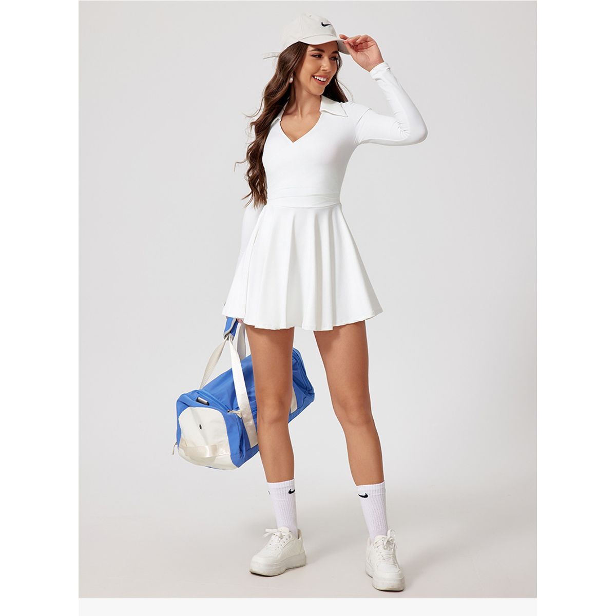 GENERICO - ENTERIZO FALDA + SHORT DEPORTIVO