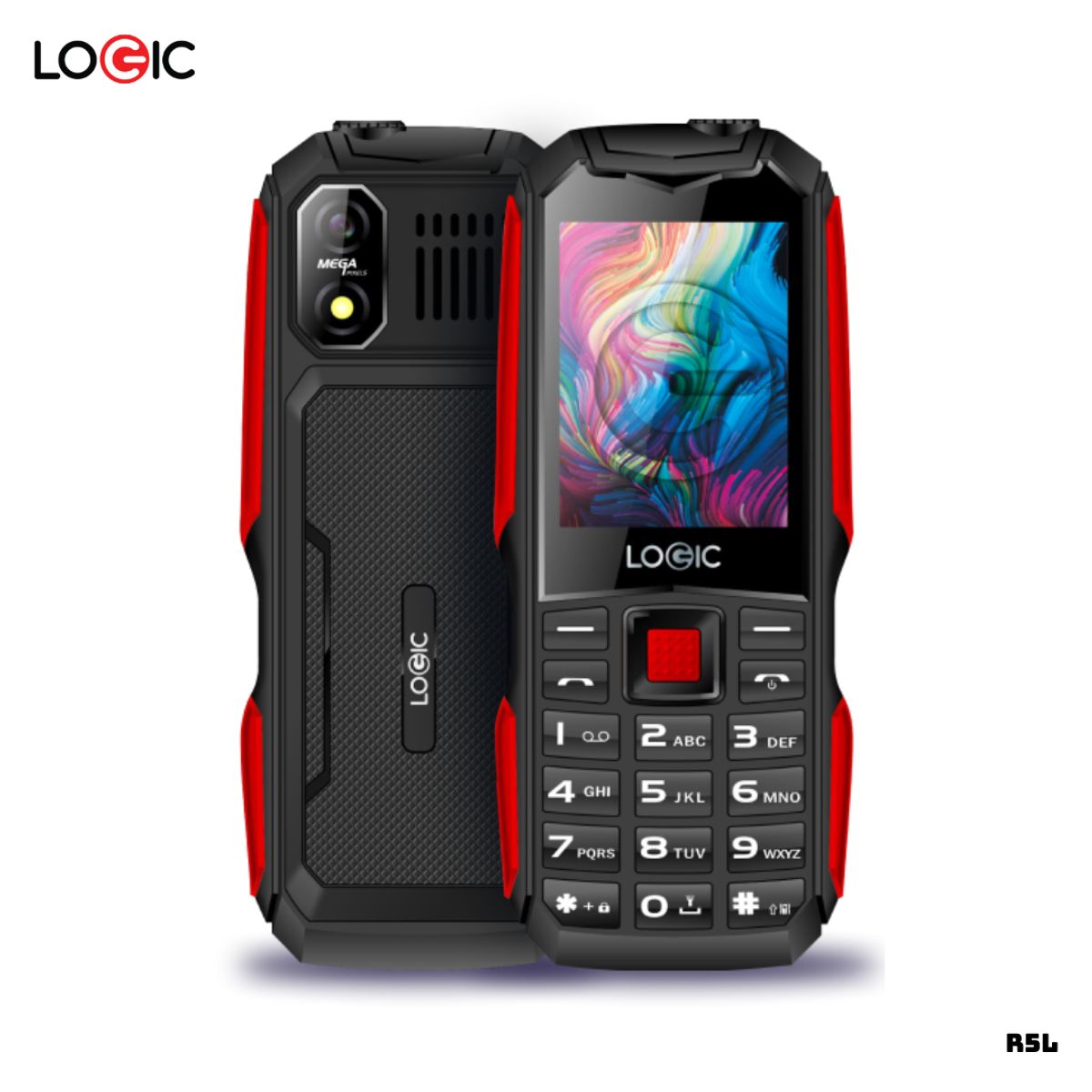 LOGIC - CELULAR BASICO LOGIC R5L 4G DUAL SIM - NEGRO