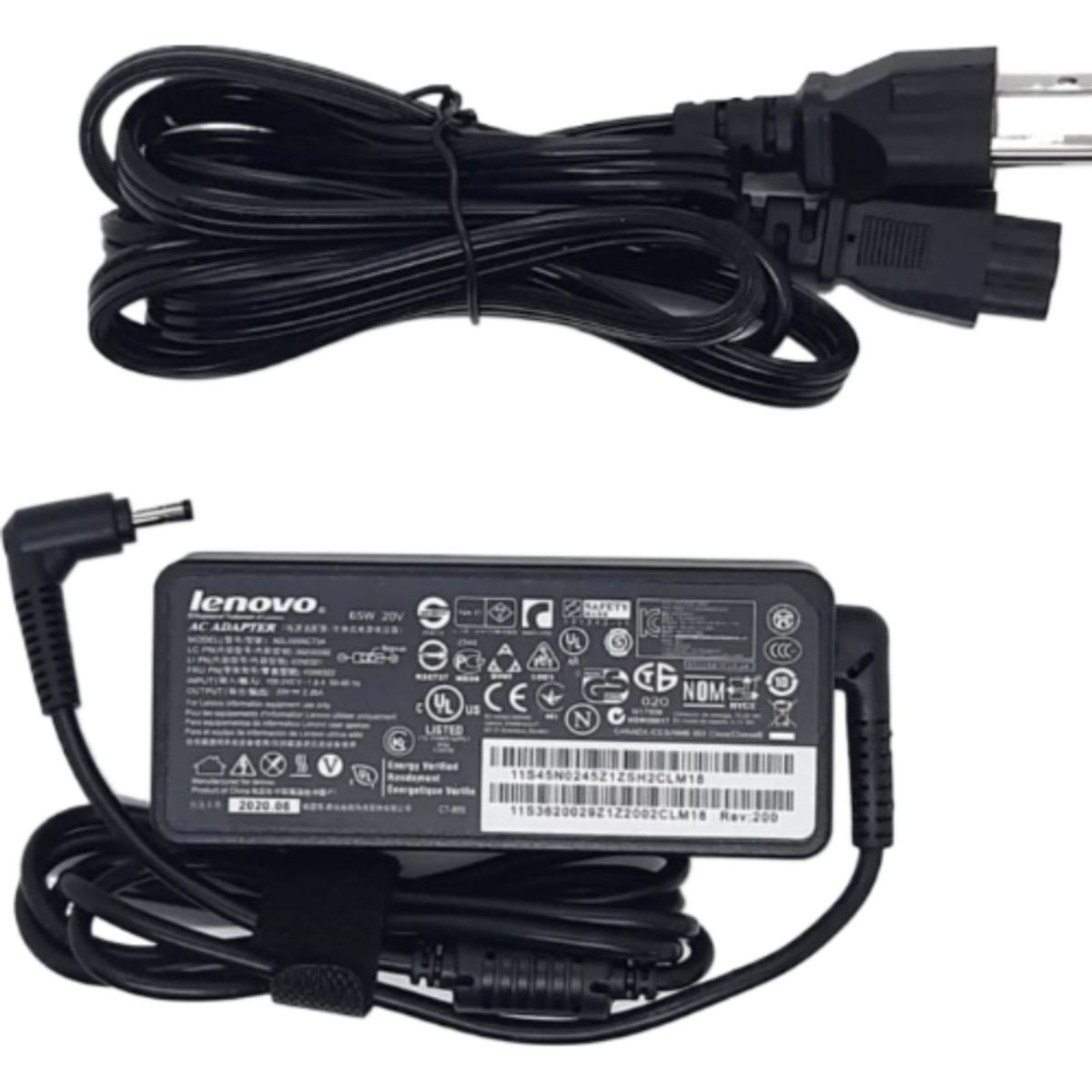 GENERICO - Cargador Compatible Para Laptop Lenovo 20V 2-25A