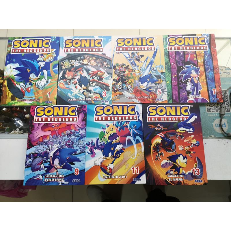 GENERICO - Sonic the Hedgehog (serie de cómics de IDW) 18 comics alternativos
