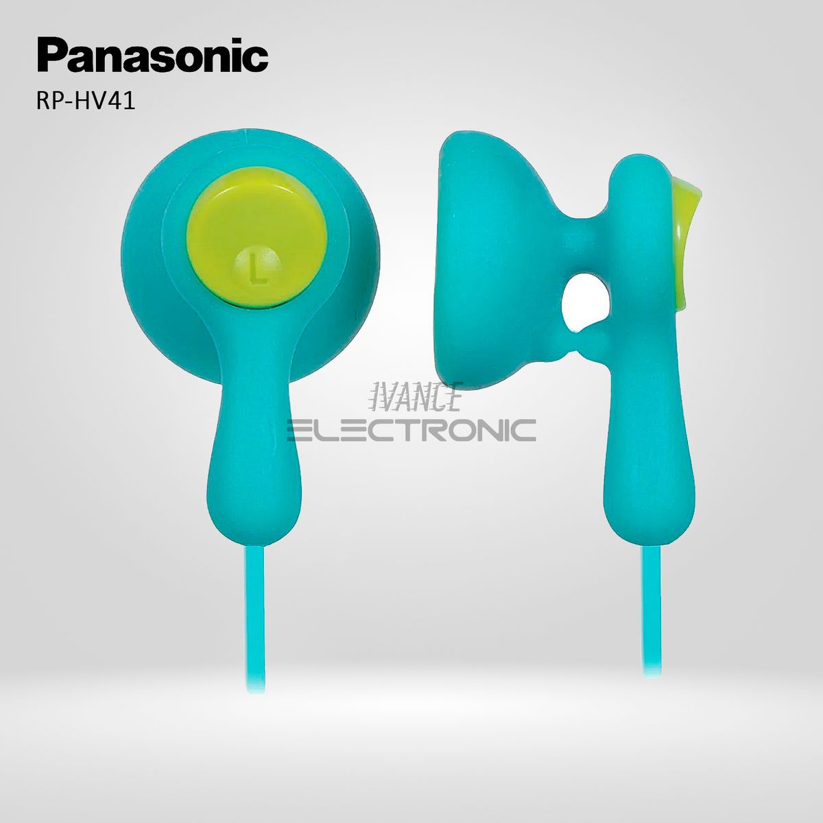 PANASONIC - Audífonos In Ear Panasonic RP-HV41 Turquesa