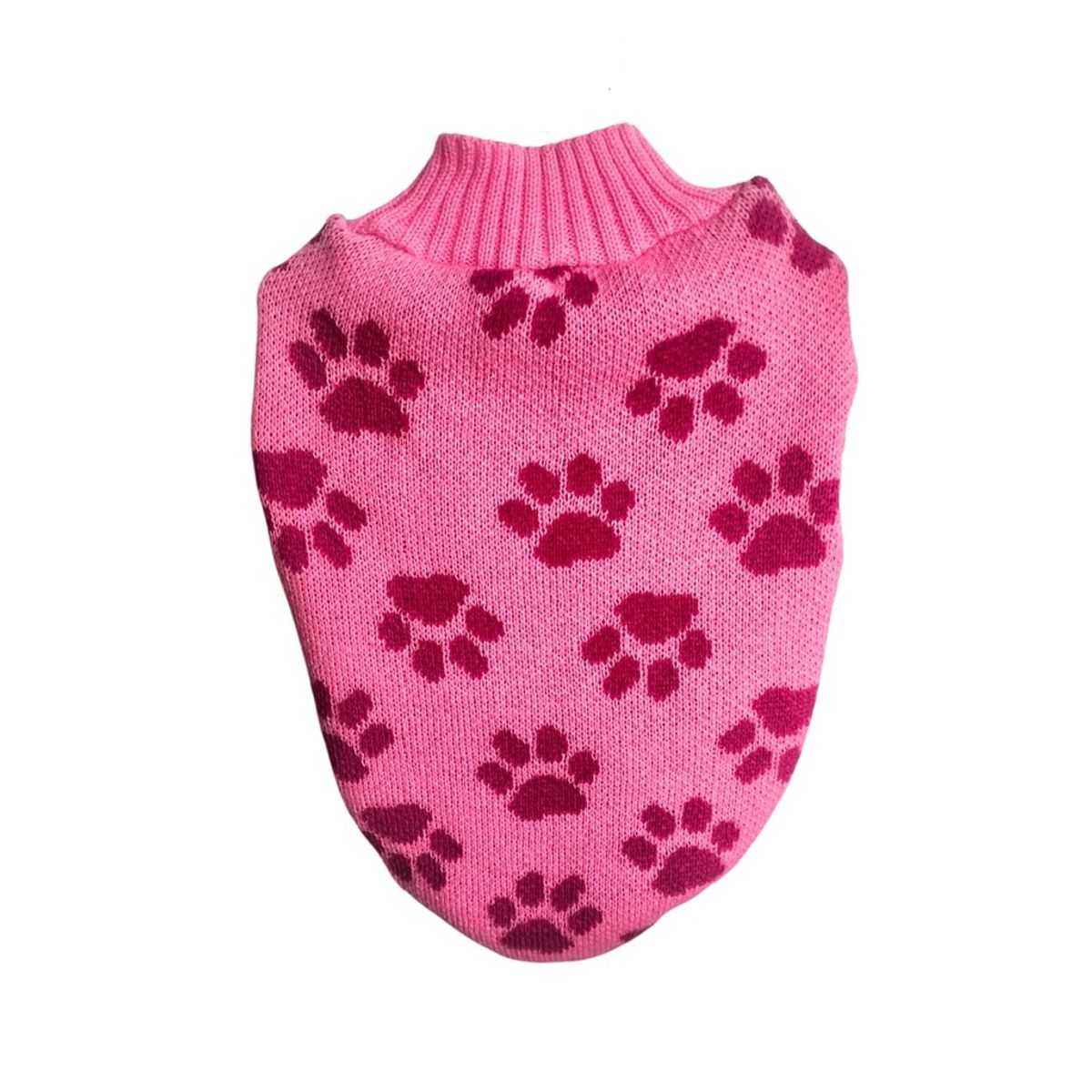 GENERICO - Chompa lana hipoalergénica perros y gatos talla 1 rosado