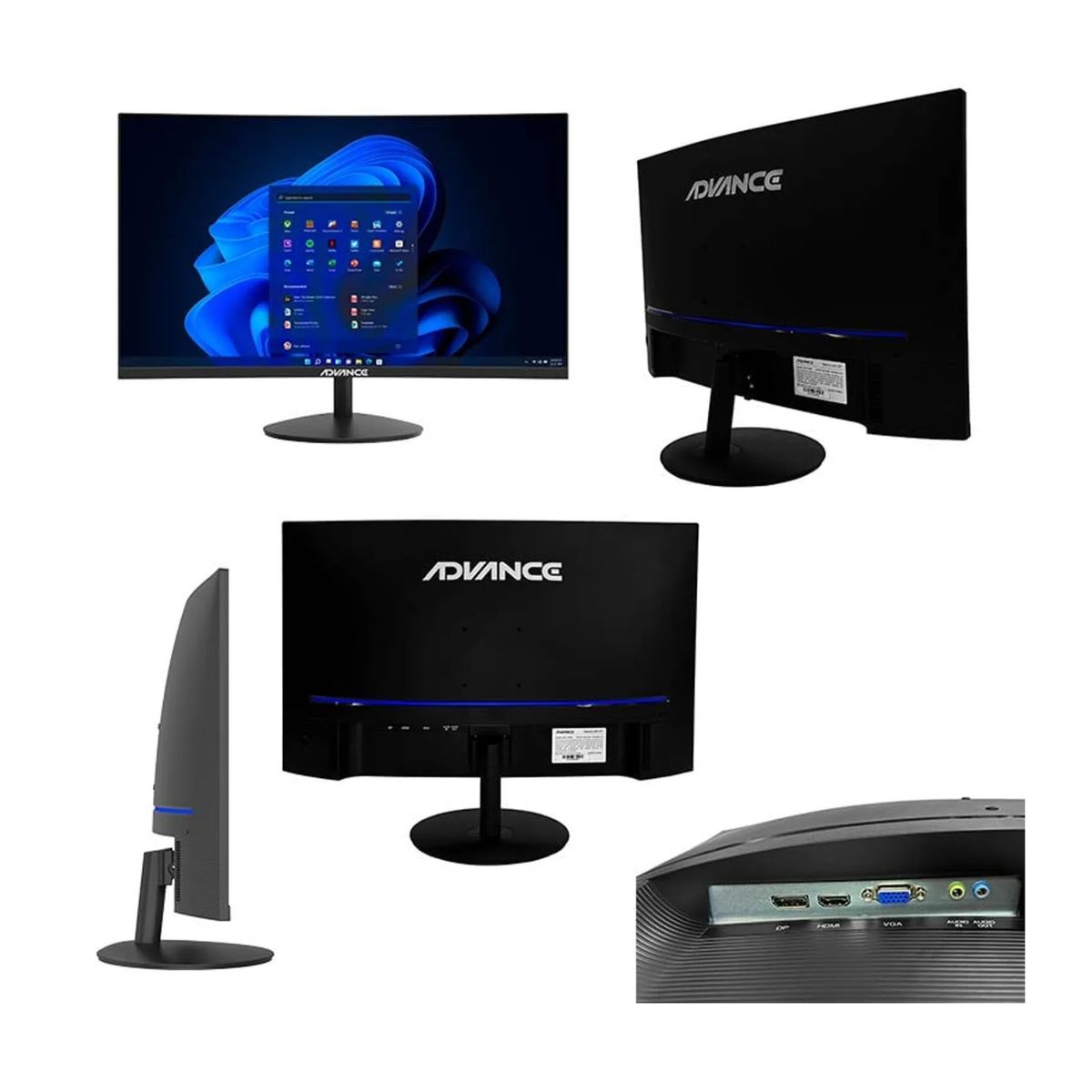 ADVANCE - MONITOR CURVO ADVANCE 27 ADV-2751S FHD HDMI/DP