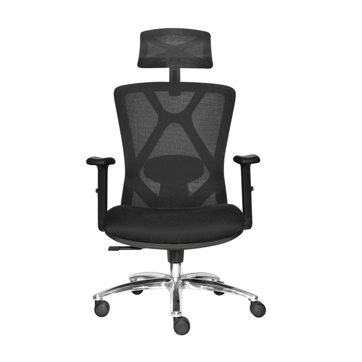 OFIDEAS - Silla Ergonómica Reclinable Levis II Presidente 3D Negro Ofideas