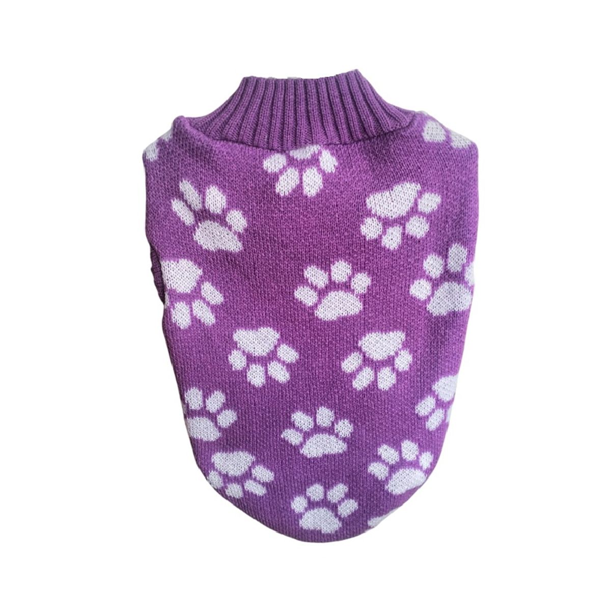 GENERICO - Chompa lana hipoalergénica perros y gatos talla 3 lila