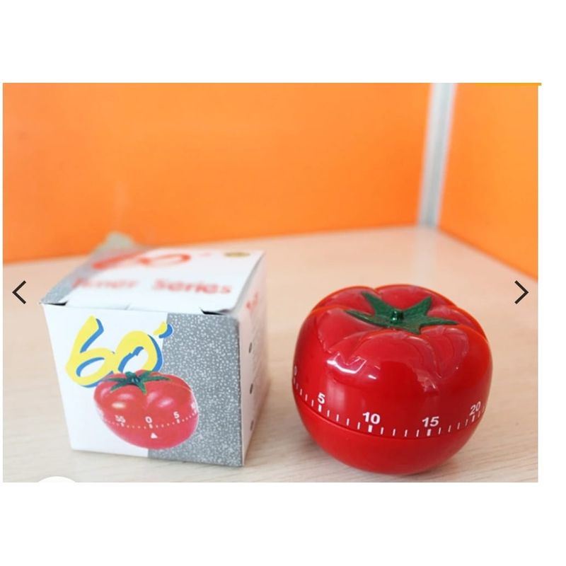 GENERICO - TIMER O TEMPORIZADOR DE COCINA MOD TOMATE 60MIN 64X45