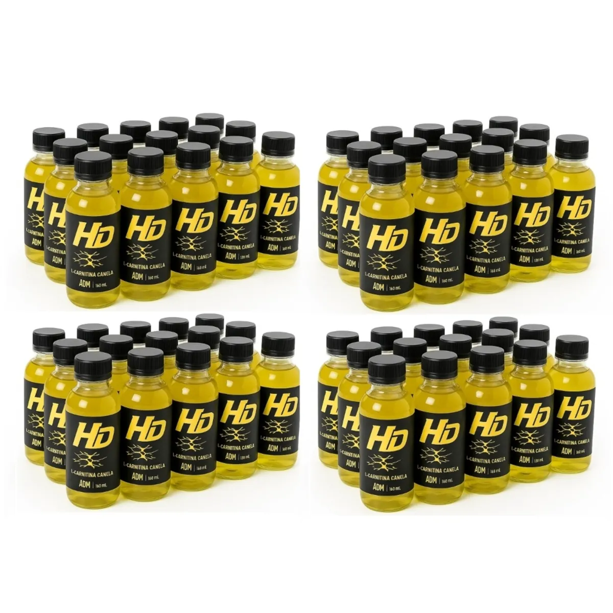 ADN - Quemador HD Paquete 60 Botellas de 135ml L-Carnitina Piña