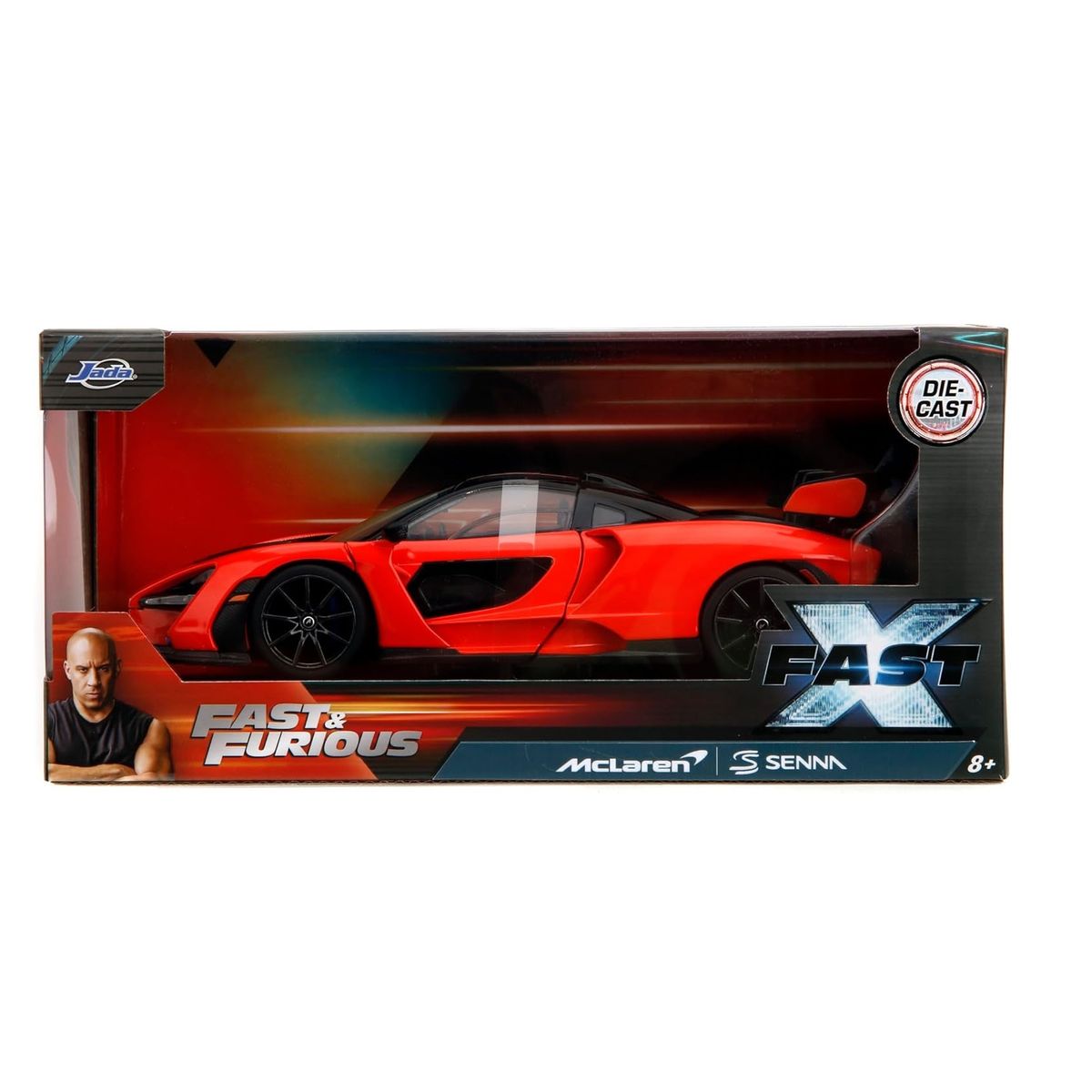 JADA TOYS - Auto Colección Mclaren Senna Rápidos Y Furiosos Escala 124