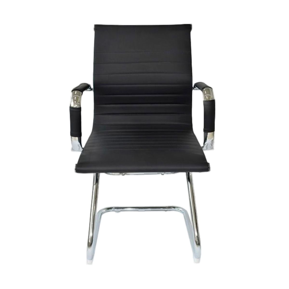 OFIDEAS - Silla De Oficina Fija Interlocutora Boss Color Negro Ofideas