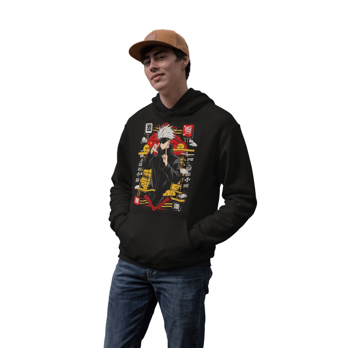 GENERICO - HOODIE DE SATORU GOJO - LO QUE NO NECESITAS
