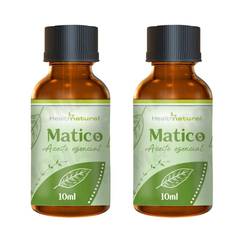 HEALTH NATURAL - PACK 2 ACEITE ENSENCIAL DE MATICO HEALTHNATURAL 20ML