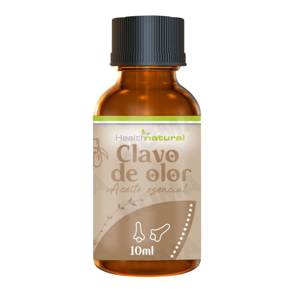 HEALTH NATURAL - ACEITE ESENCIAL DE CLAVO DE OLOR HEALTHNATURAL 10ML