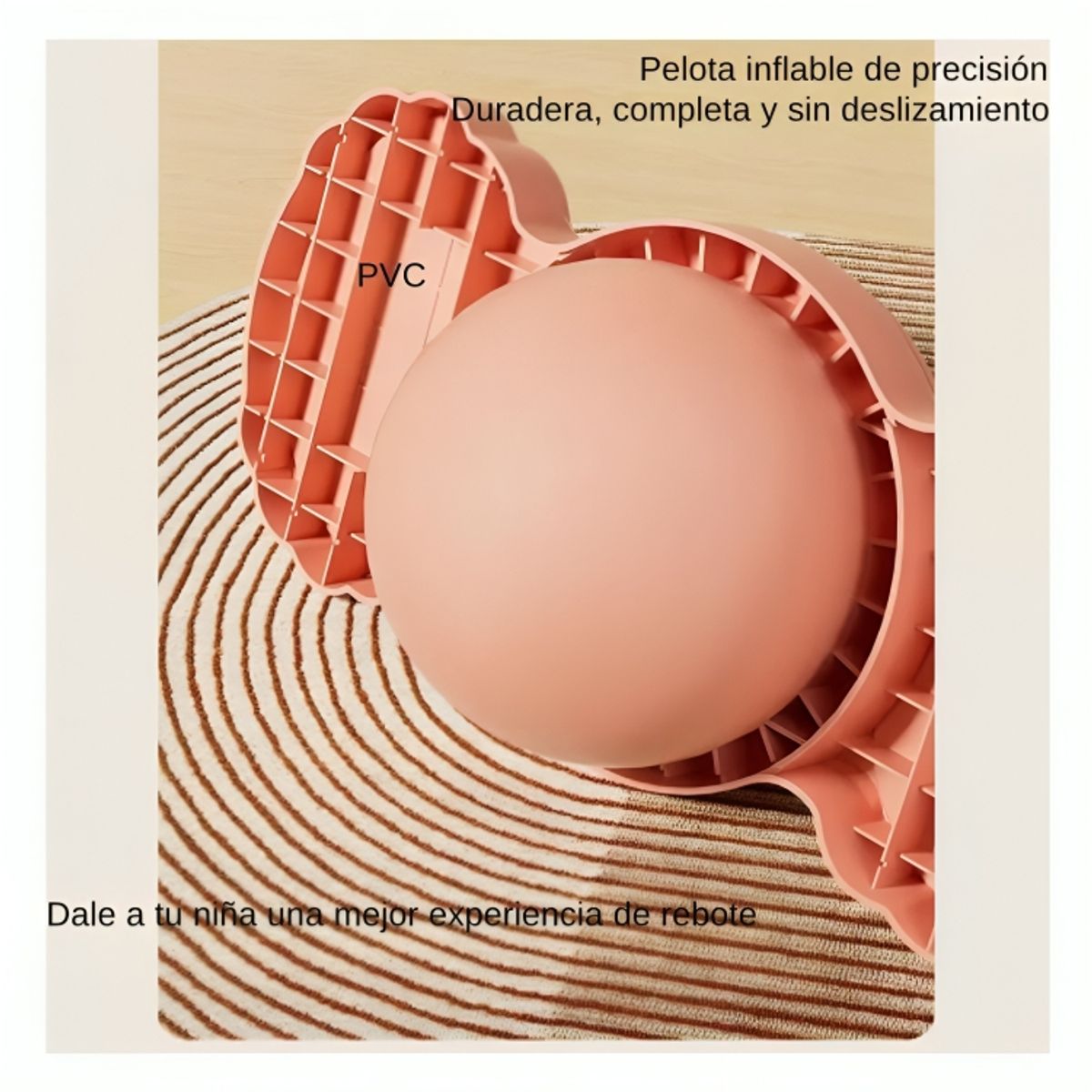 GENERICO - Pelota de Salto Capybara con Luces para Niñas Saltarina