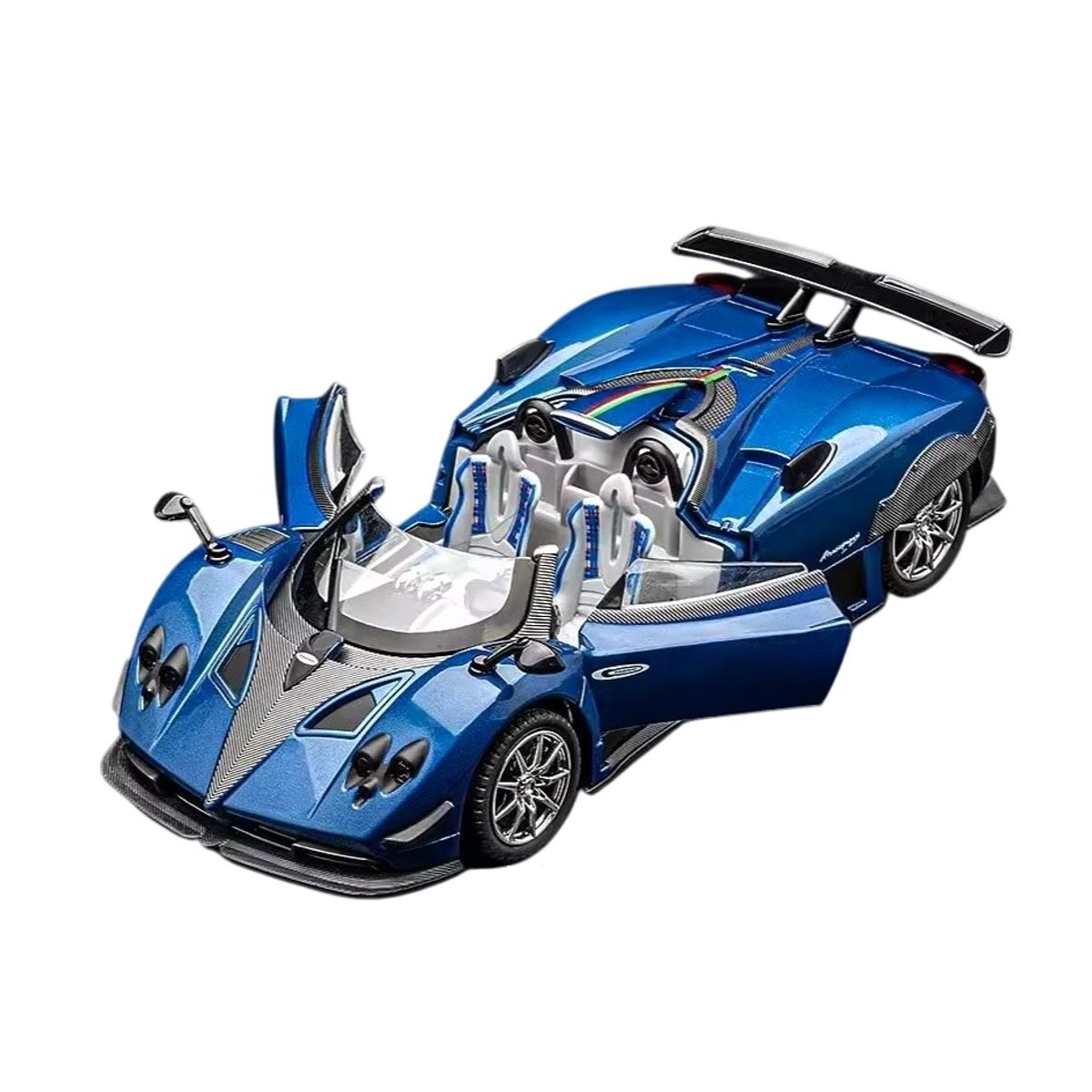 GENERICO - Auto Colección Pagani Zonda Escala 124 Con Sonido y Luces