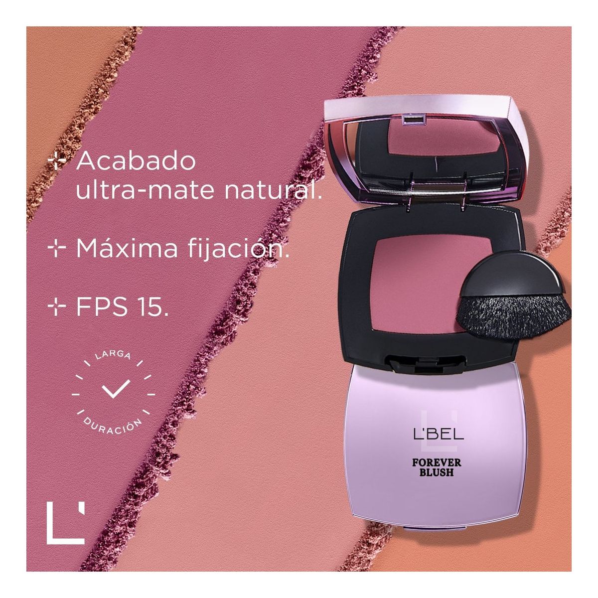 LBEL - Rubor compacto rostro BLUSH FOREVER L’BEL TONO EDEN