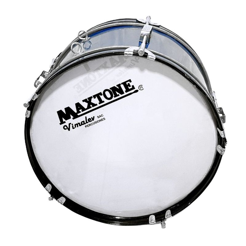 MAXTONE - Bombo de 26 azul - para barras bandas orquestas y grupos