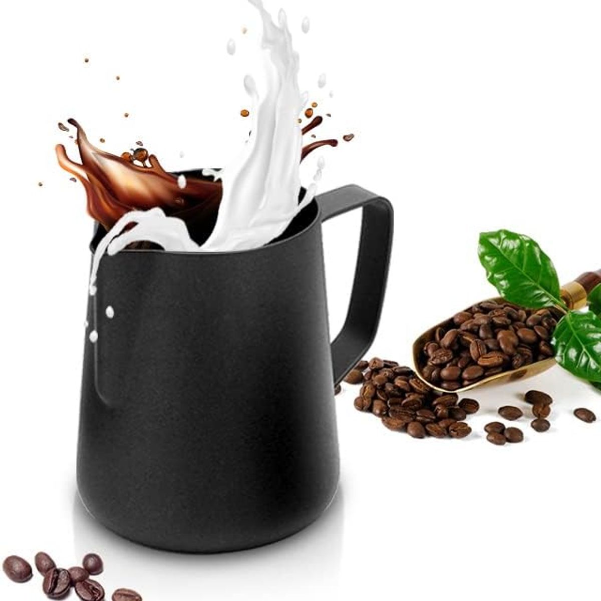 GENERICO - Jarra Barista 600 ML BLACK