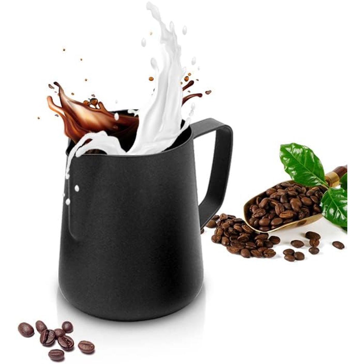 GENERICO - Jarra Barista 600 ML BLACK