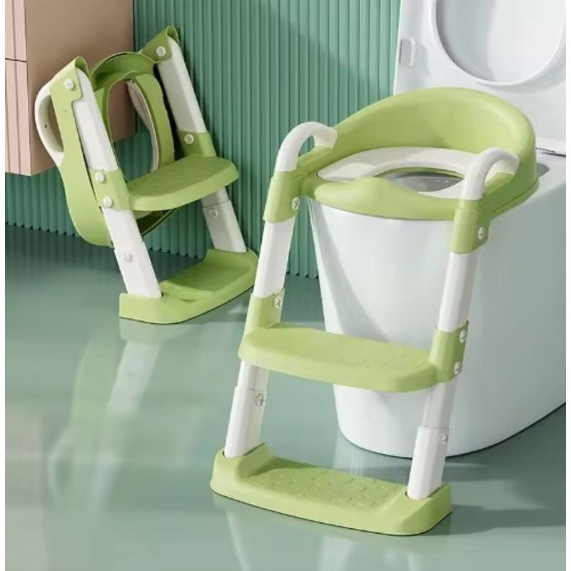 GENERICO - Escaleras de inodoro para niños y niñas Verde