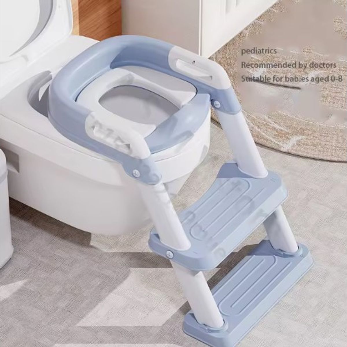 GENERICO - Escaleras de inodoro para niños y niñas Azul