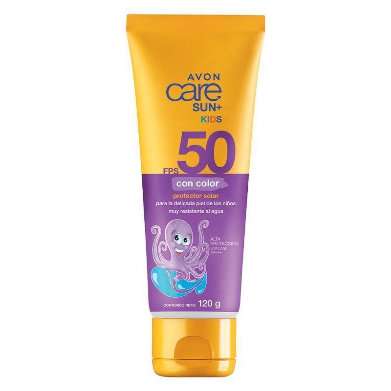 AVON - BLOQUEADOR PROTECTOR SOLAR PARA NIÑOS FPS 50  AVON CARE SUN