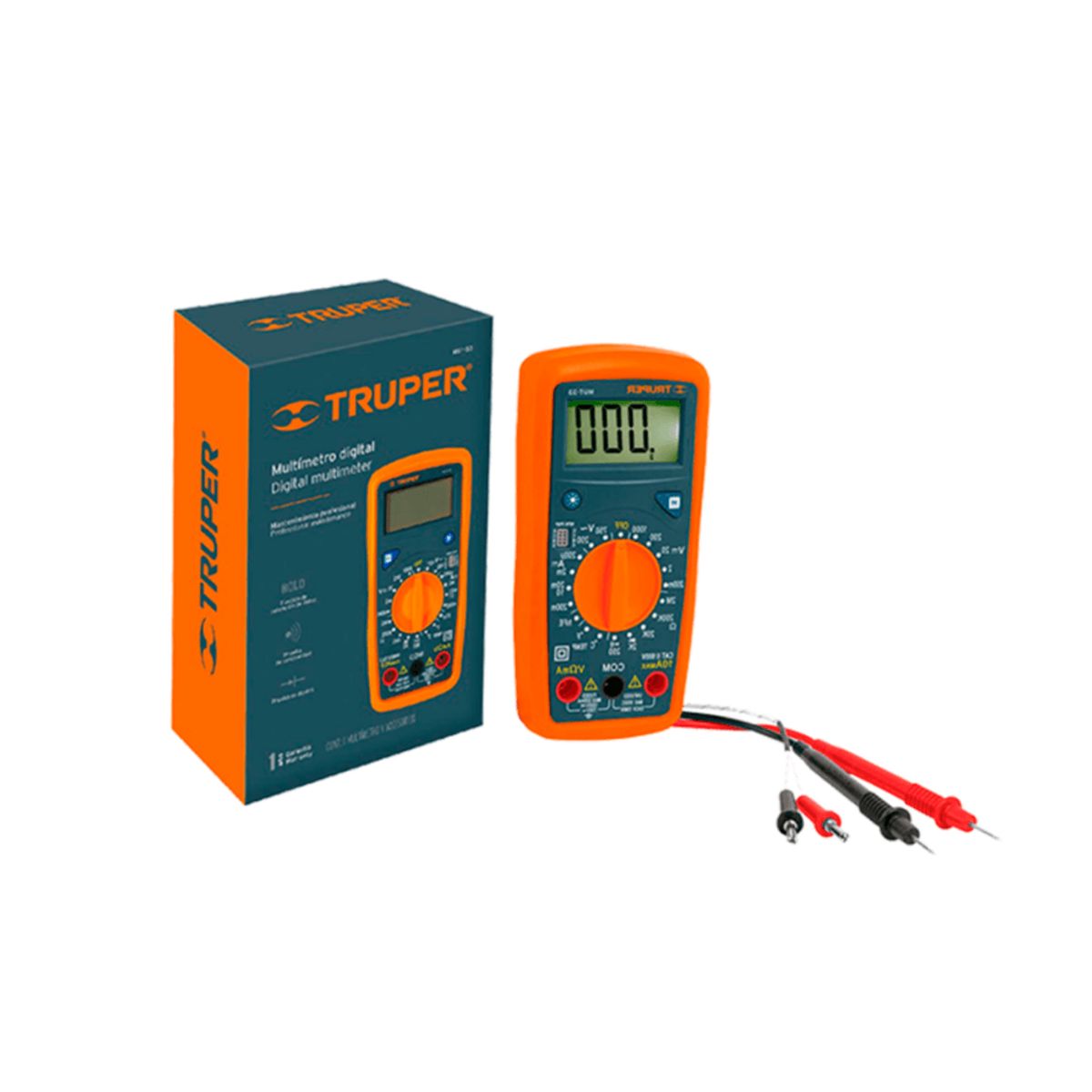 TRUPER - TRUPER MULTIMETRO DIGITAL 10401