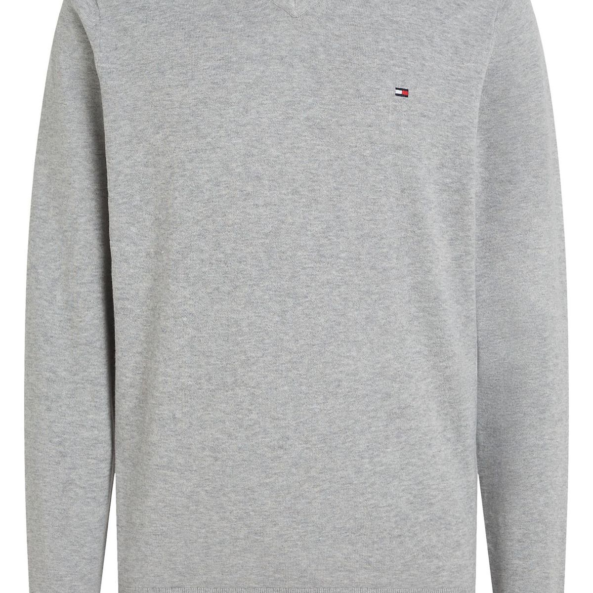 TOMMY HILFIGER - SWEATER ESSENTIAL COTTON V NECK