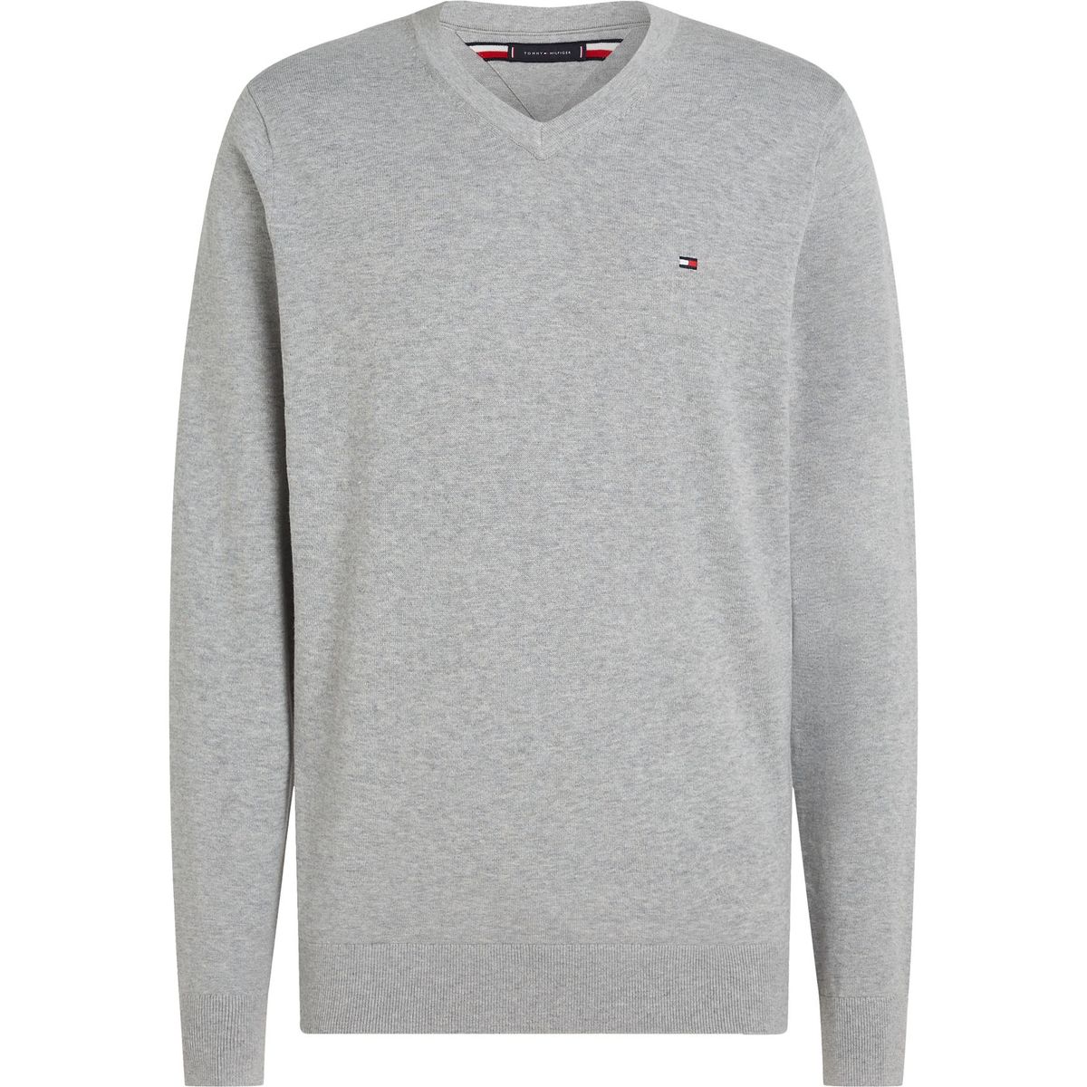 TOMMY HILFIGER - SWEATER ESSENTIAL COTTON V NECK