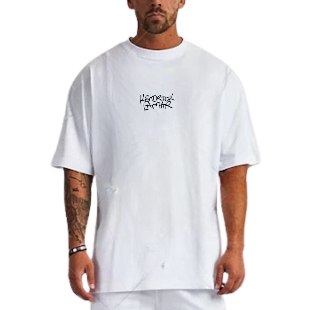 GENERICO - Polos Oversize Algodon Kendrick Lamar Album - Tallas desde S hasta XL