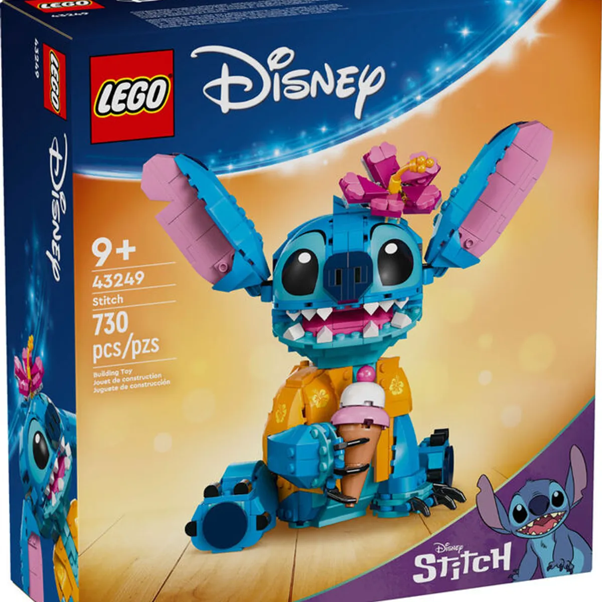 LEGO - LEGO Disney 43249 Stitch (730 piezas)